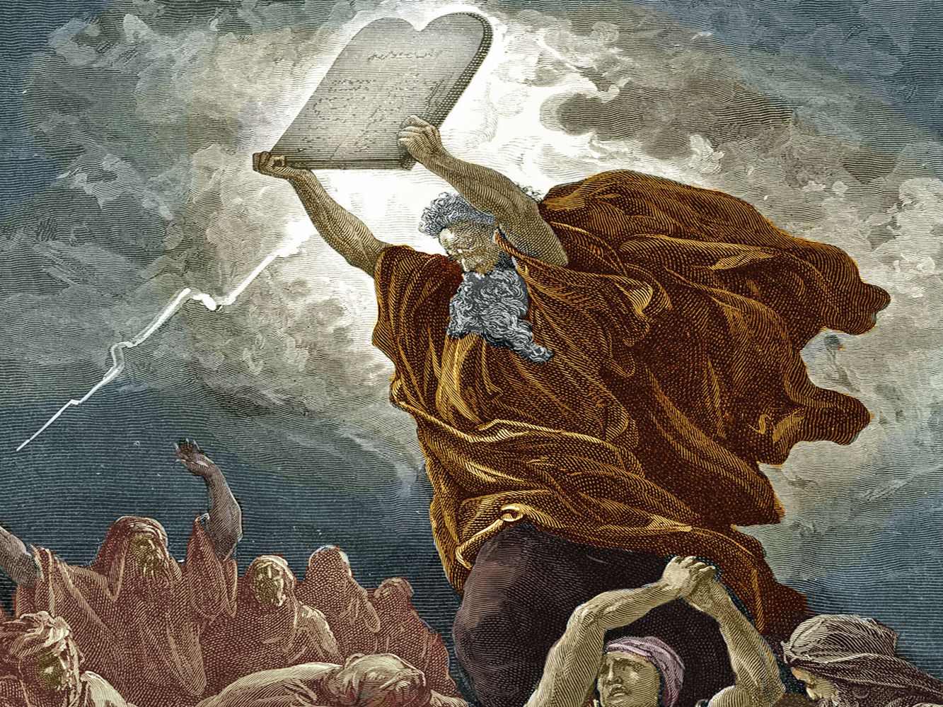 Moses-and-the-Ten-Commandments-GettyImages-171418029-5858376a3df78ce2c3b8f56d moses and 10 commandments