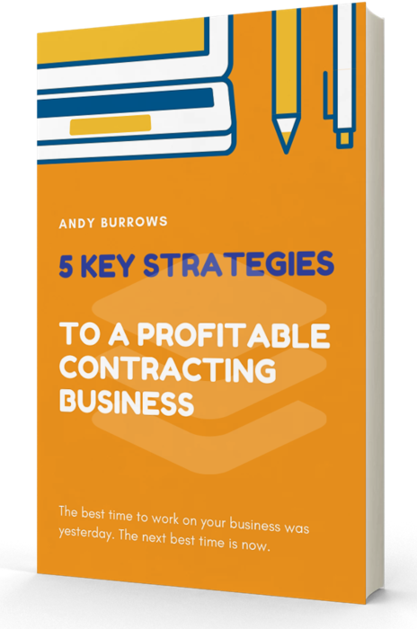 5 Key Strategies to a profitable contracting business coaching book